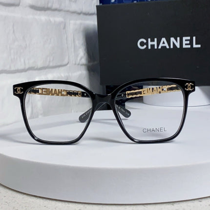 SQUARE SUNGLASSES 632030 IN BLACK ACETATE CLEAR LENSES