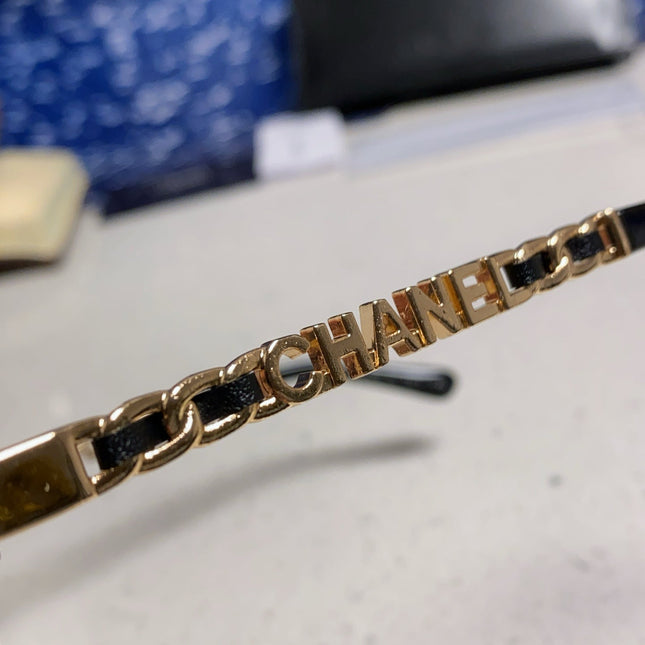 SQUARE SUNGLASSES 632030 IN BLACK ACETATE CLEAR LENSES