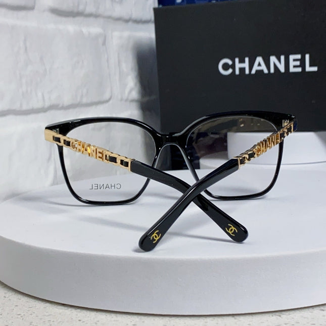 SQUARE SUNGLASSES 632030 IN BLACK ACETATE CLEAR LENSES