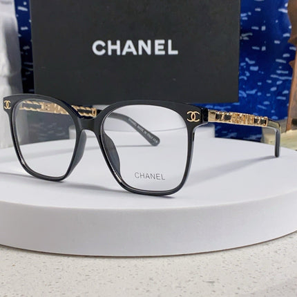 SQUARE SUNGLASSES 632030 IN BLACK ACETATE CLEAR LENSES