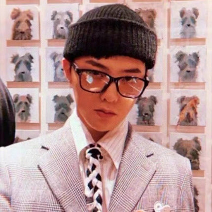 SQUARE SUNGLASSES 3392 IN BLACK ACETATE CLEAR LENSES