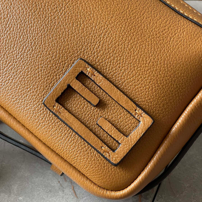 SIMPLY MINI 22 IN BRONZE BROWN GRAINED CALFSKIN