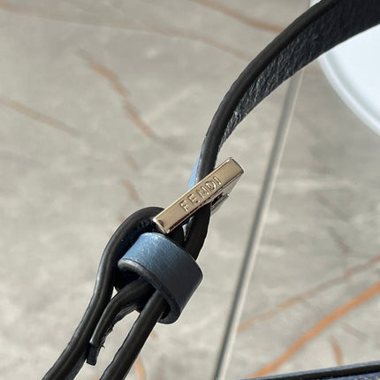 SIMPLY MINI 22 IN FIORD BLUE GRAINED CALFSKIN