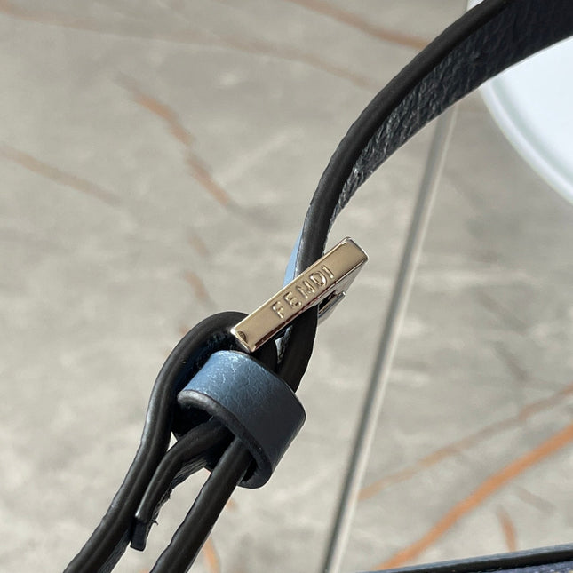 SIMPLY MINI 22 IN FIORD BLUE GRAINED CALFSKIN