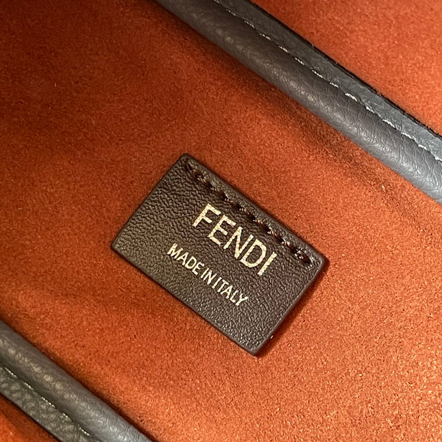 SIMPLY MINI 22 IN FIORD BLUE GRAINED CALFSKIN