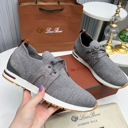 LP 360 FLEXY WALK SNEAKER GRAY FABRICS