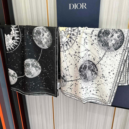 DIOR SCARF 90 CM IN SILK 651243