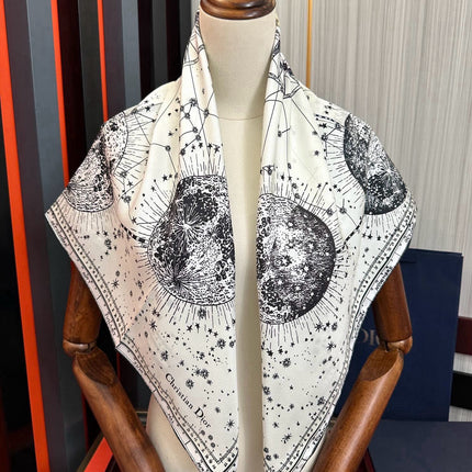 DIOR SCARF 90 CM IN SILK 651243