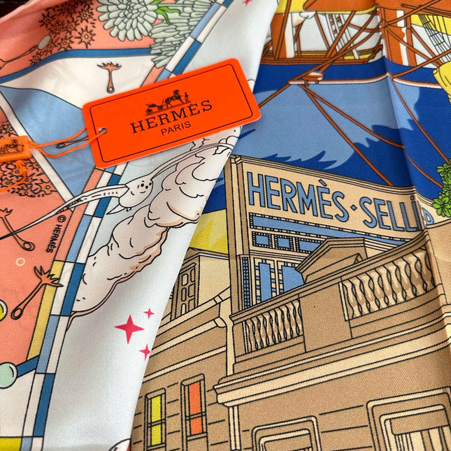 HERMES 25S SCARF 90 IN SILK 730532