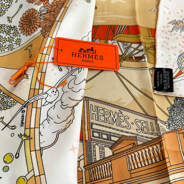 HERMES 25S SCARF 90 IN SILK 730533