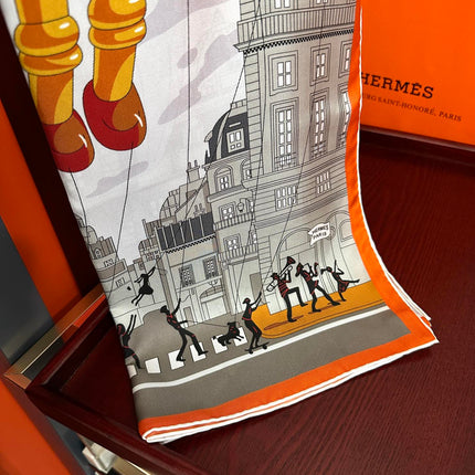 HERMES 25S SCARF 90 IN SILK 730546