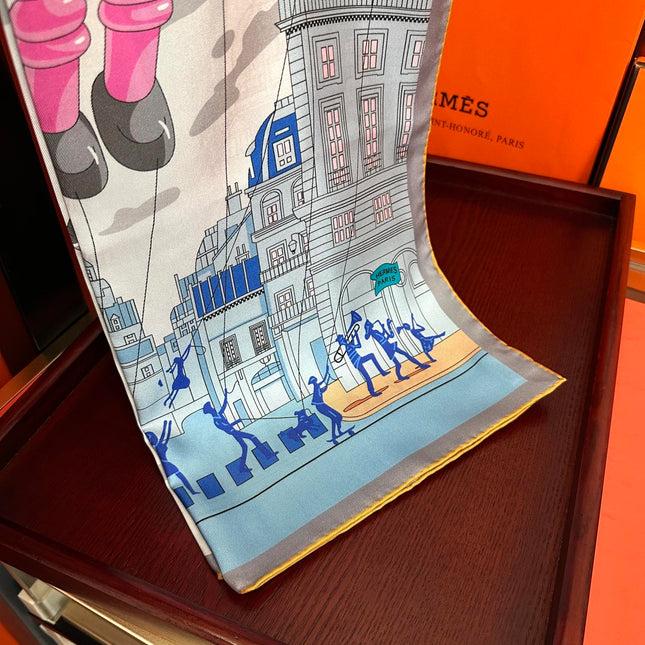 HERMES 25S SCARF 90 IN SILK 730547