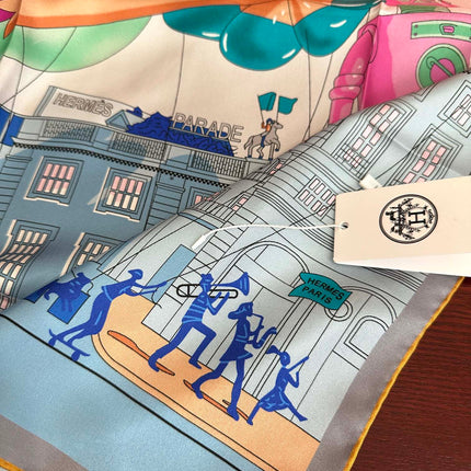 HERMES 25S SCARF 90 IN SILK 730547