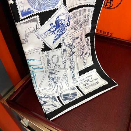 HERMES 25S SCARF 90 IN SILK 732033