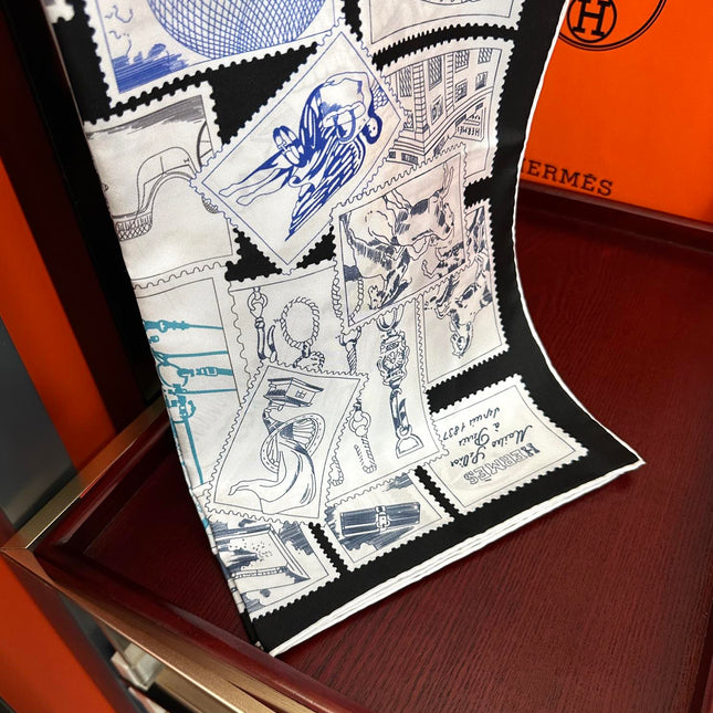 HERMES 25S SCARF 90 IN SILK 732033