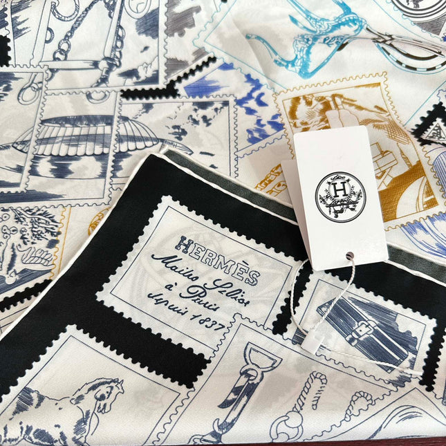 HERMES 25S SCARF 90 IN SILK 732033