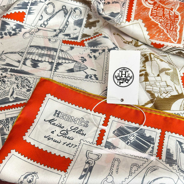 HERMES 25S SCARF 90 IN SILK 732034