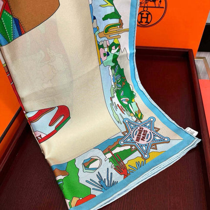 HERMES 25S SCARF 90 IN SILK 733835