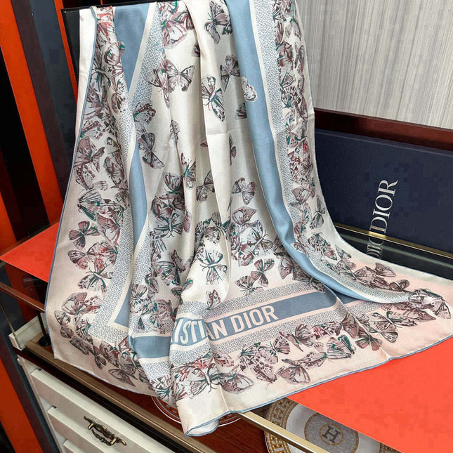 DIOR SCARF 90 CM IN SILK 733844