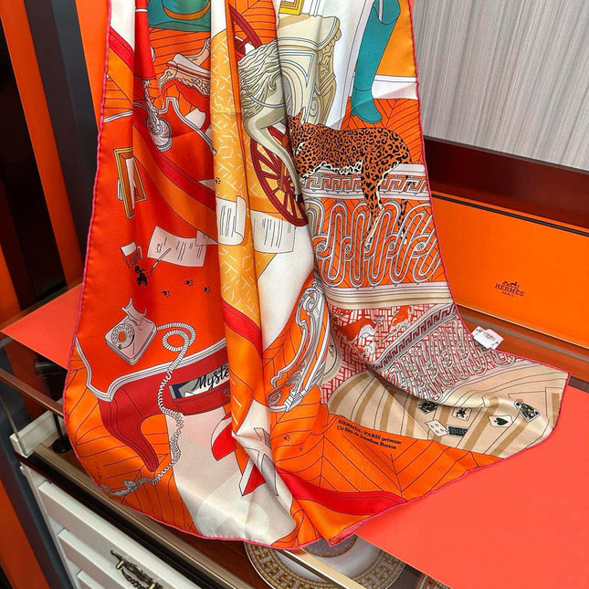 HERMES 25S SCARF 90 IN SILK 733848