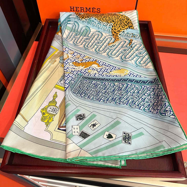 HERMES 25S SCARF 90 IN SILK 733849