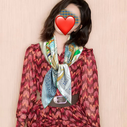 HERMES 25S SCARF 90 IN SILK 733849