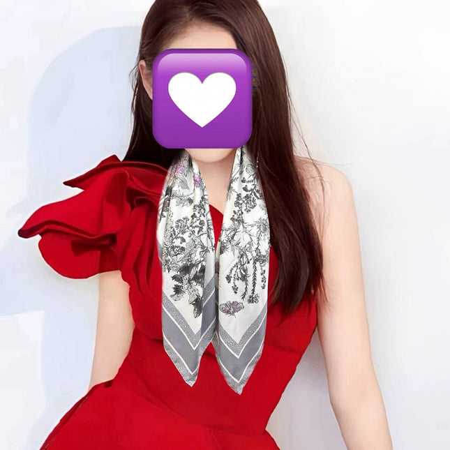 DIOR SCARF 90 CM IN SILK 733854