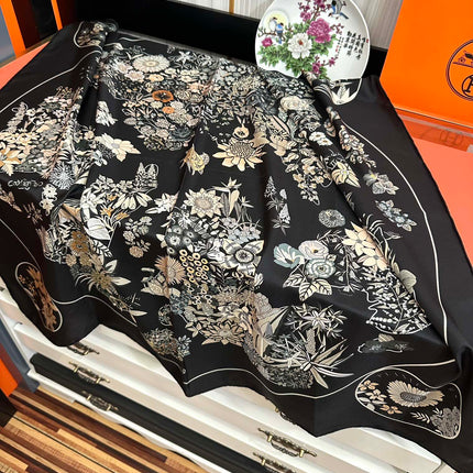 HERMES 25S SCARF 90 IN SILK 735731