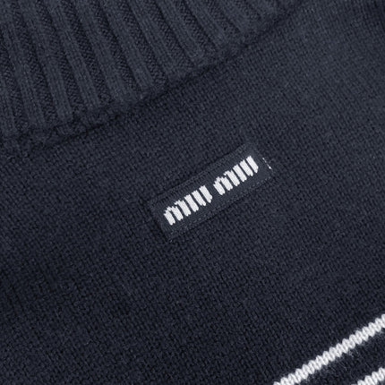 MIUMIU ZIP-UP KNIT SWEATER STYLE 69