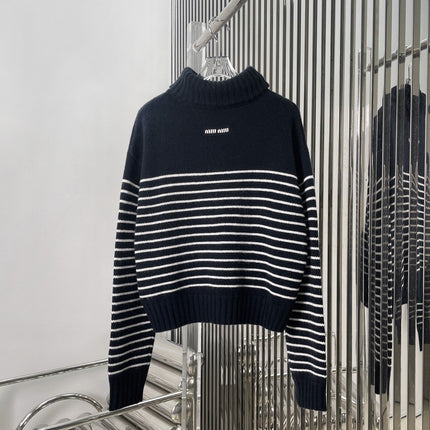 MIUMIU ZIP-UP KNIT SWEATER STYLE 69