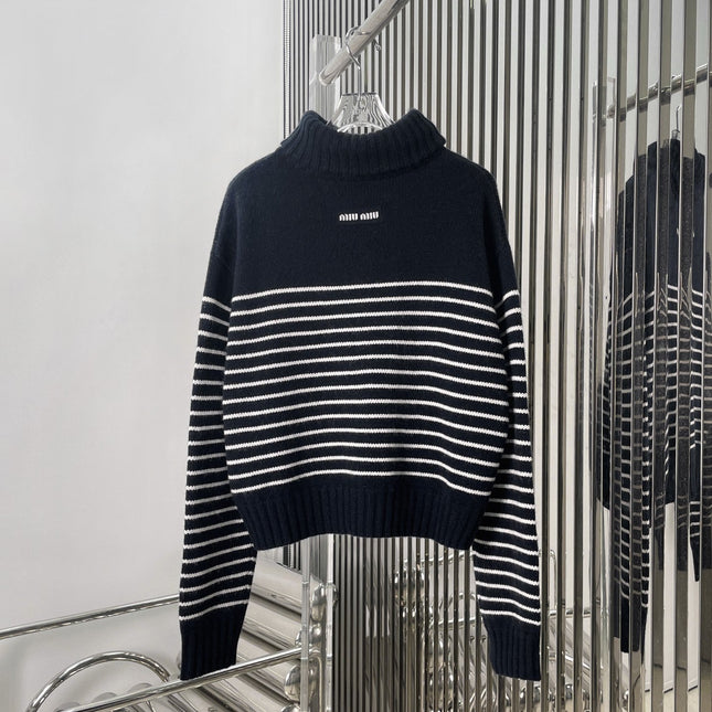 MIUMIU ZIP-UP KNIT SWEATER STYLE 69