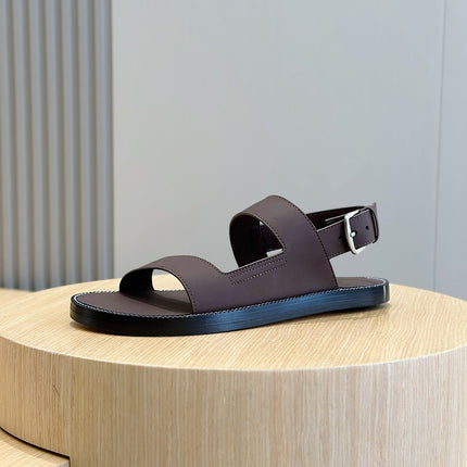 LP NAMA SANDAL CHOCOLATE CALFSKIN