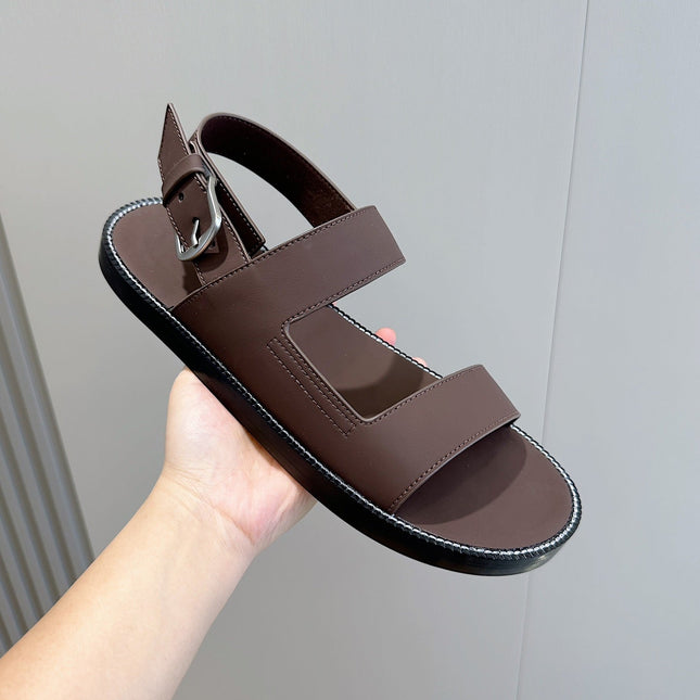 LP NAMA SANDAL CHOCOLATE CALFSKIN