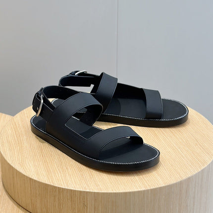LP NAMA SANDAL DARK AEGEAN CALFSKIN