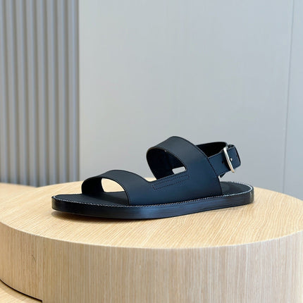 LP NAMA SANDAL DARK AEGEAN CALFSKIN