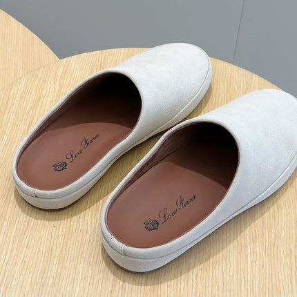 LP TOMORI SABOT MULES CLOUD SUEDE