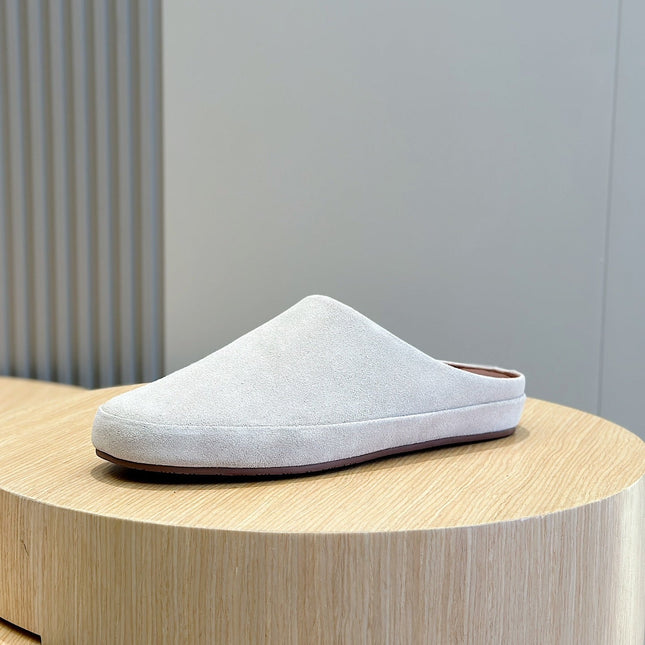 LP TOMORI SABOT MULES CLOUD SUEDE