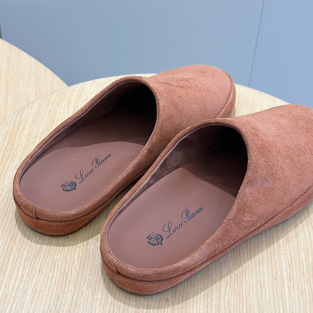 LP TOMORI SABOT MULES RUSSET SUEDE