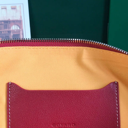 SÉNAT MGM POUCH 40 IN MONZA RED GOYARDINE CANVAS