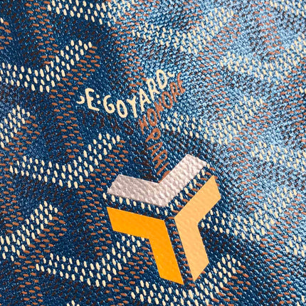 SAINT LOUIS PM 34 IN NAVY BLUE GOYARDINE CANVAS AND CALFSKIN