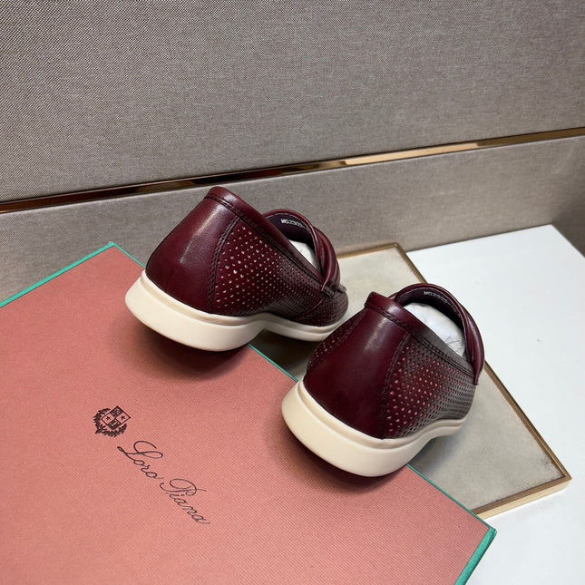LP PERFORATED LOAFERS JAM CALFSKIN