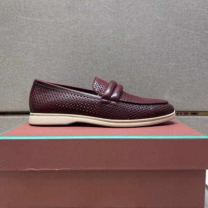 LP PERFORATED LOAFERS JAM CALFSKIN