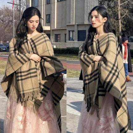 BURBERRY 25S PLAID KNITTED SCARF 153