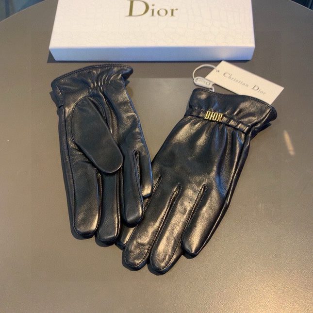 LAMBSKIN GLOVES BLACK 458587