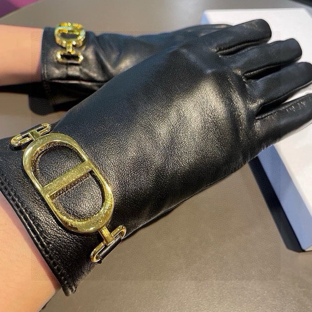 TOUCHSCREEN GLOVES IN BLACK LAMBSKIN 462261
