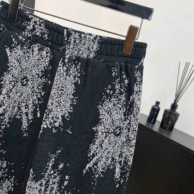 CHANEL 25S PRINTED WIDE-LEG PANTS 620489