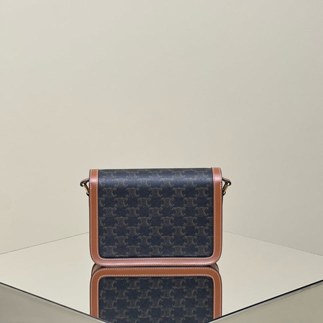 CLASSIQUE TRIOMPHE 22 CALFSKIN BLACK BROWN