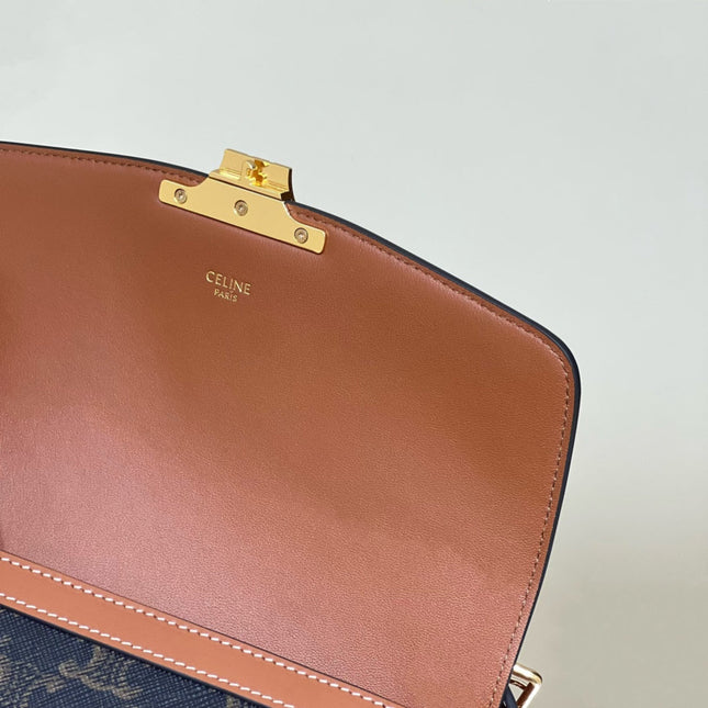 CLASSIQUE TRIOMPHE 22 CALFSKIN BLACK BROWN