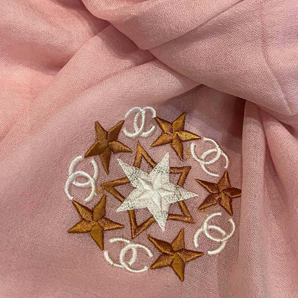 SCARF 200 CM IN BLUSH PINK CASHMERE 394617