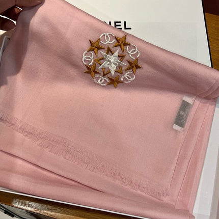 SCARF 200 CM IN BLUSH PINK CASHMERE 394617